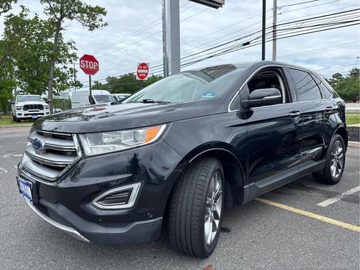 Shadow Black 2016 Ford Edge Titanium