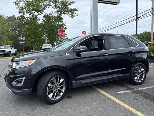 Shadow Black 2016 Ford Edge Titanium