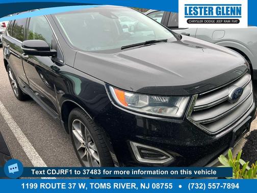 Shadow Black 2016 Ford Edge Titanium
