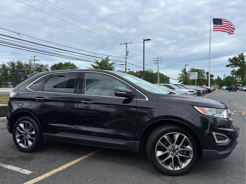 Shadow Black 2016 Ford Edge Titanium