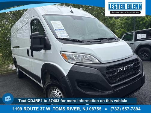 Bright White Clearcoat 2025 RAM ProMaster 2500 Tradesman