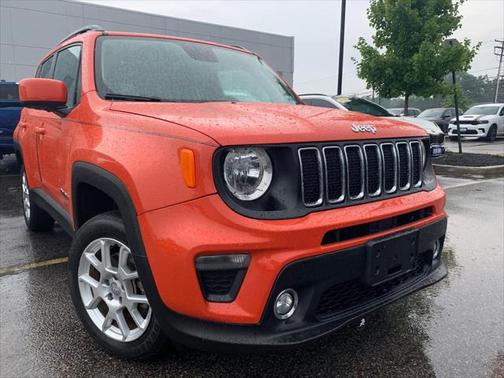 Omaha Orange Clearcoat 2020 Jeep Renegade Latitude