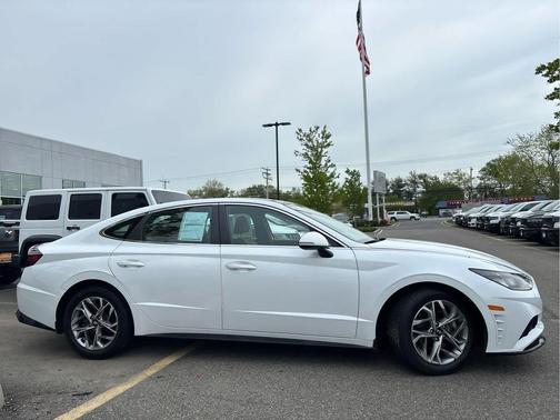 Quartz White 2020 Hyundai SONATA SEL