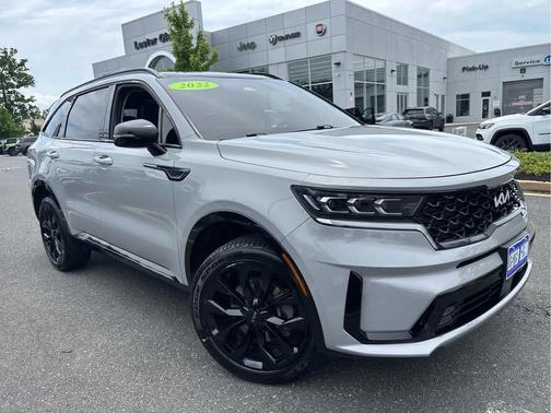 Wolf Gray 2022 Kia Sorento SX