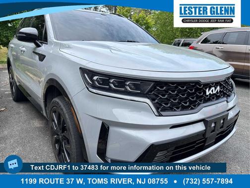 Wolf Gray 2022 Kia Sorento SX