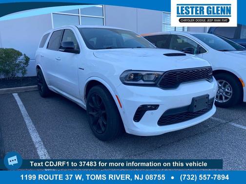 White Knuckle Clearcoat 2021 Dodge Durango R/T AWD
