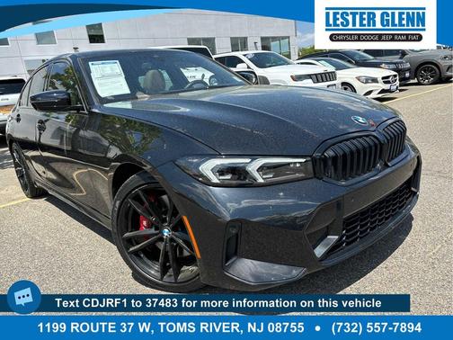 Black Sapphire Metallic 2023 BMW 330 xDrive