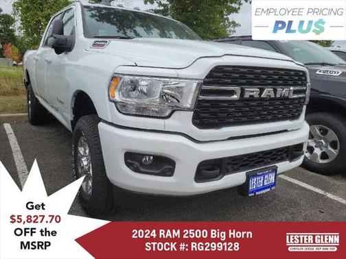 2024 RAM 2500 Big Horn Crew Cab 4x4 6'4' Box