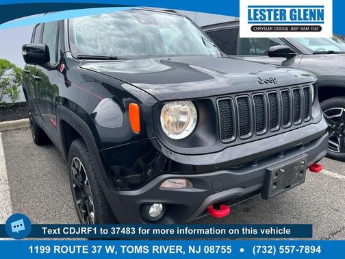 Black Clearcoat 2023 Jeep Renegade Trailhawk