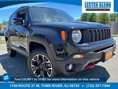 Black Clearcoat 2023 Jeep Renegade Trailhawk
