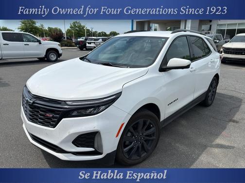 Summit White 2024 Chevrolet Equinox FWD RS