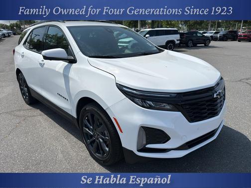 Summit White 2024 Chevrolet Equinox FWD RS