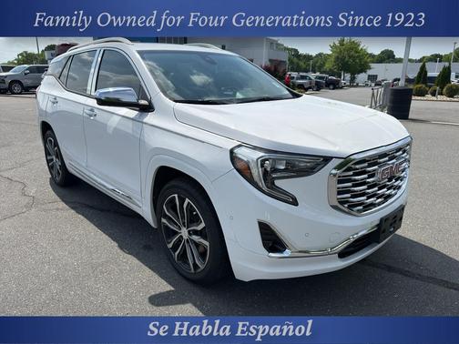 Summit White 2018 GMC Terrain Denali