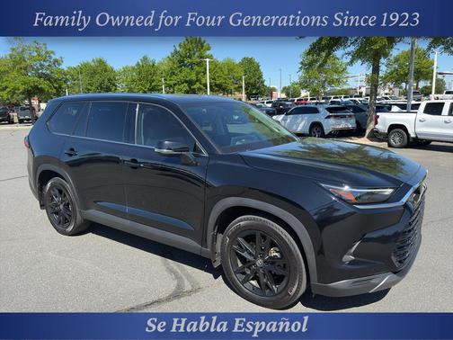 Midnight Black Metallic 2025 Toyota Grand Highlander Limited