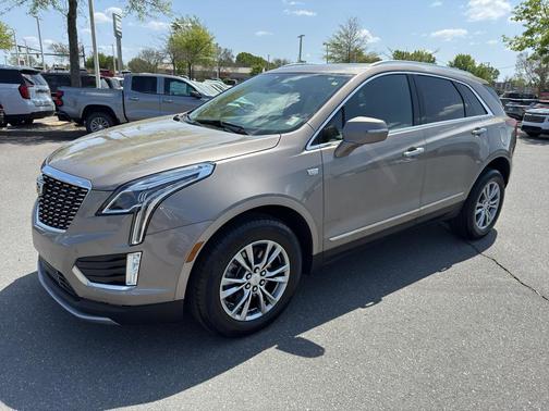 Latte Metallic 2023 Cadillac XT5 Premium Luxury