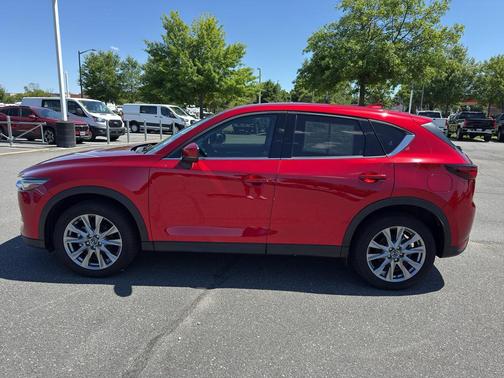 Soul Red Crystal Metallic 2021 Mazda CX-5 Grand Touring