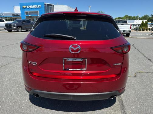 Soul Red Crystal Metallic 2021 Mazda CX-5 Grand Touring