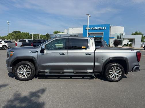 Satin Steel Metallic 2020 GMC Sierra 1500 SLT