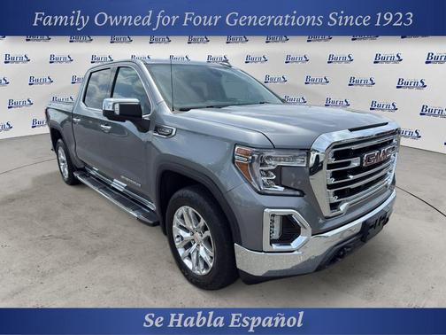 Satin Steel Metallic 2020 GMC Sierra 1500 SLT