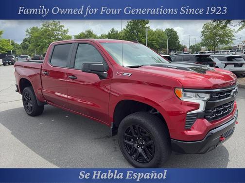Radiant Red Tintcoat 2025 Chevrolet Silverado 1500 LT Trail Boss