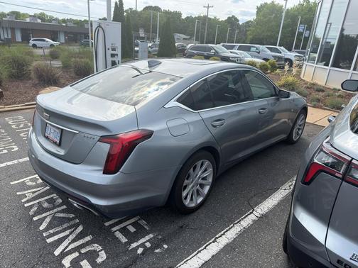 Argent Silver Metallic 2023 Cadillac CT5 Luxury