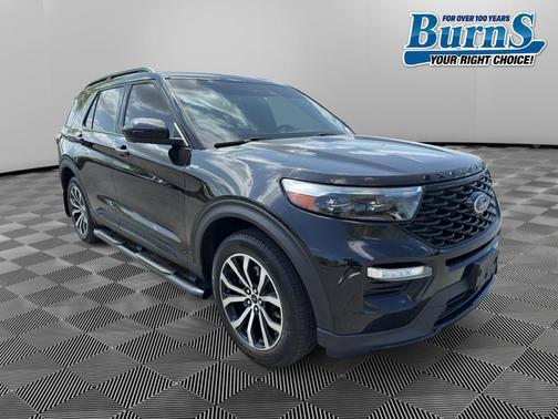 Agate Black Metallic 2023 Ford Explorer ST-Line
