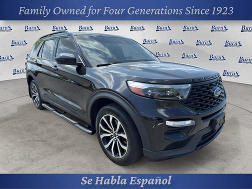 Agate Black Metallic 2023 Ford Explorer ST-Line