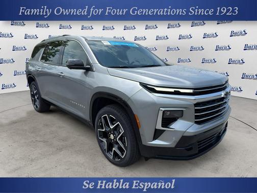 Sterling Gray Metallic 2026 Chevrolet Traverse High Country