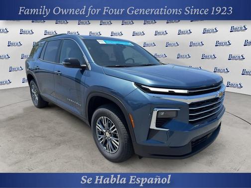 Lakeshore Blue Metallic 2026 Chevrolet Traverse LT