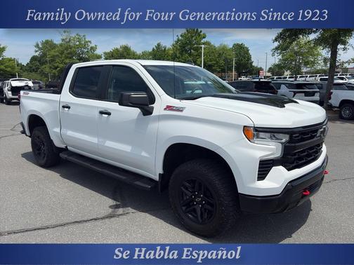 Summit White 2024 Chevrolet Silverado 1500 LT Trail Boss