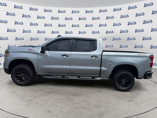 Sterling Gray Metallic 2026 Chevrolet Silverado 1500 Custom Trail Boss