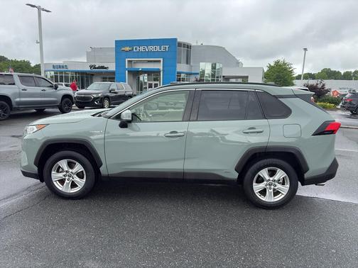 Lunar Rock 2021 Toyota RAV4 Hybrid XLE