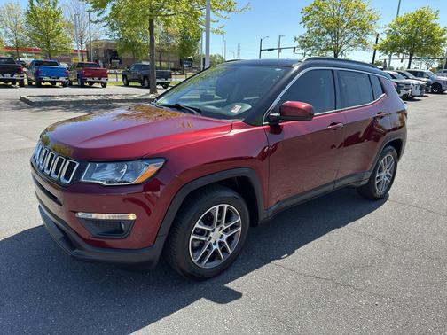Velvet Red Pearlcoat 2020 Jeep Compass Latitude