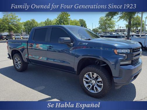 Northsky Blue Metallic 2021 Chevrolet Silverado 1500 RST