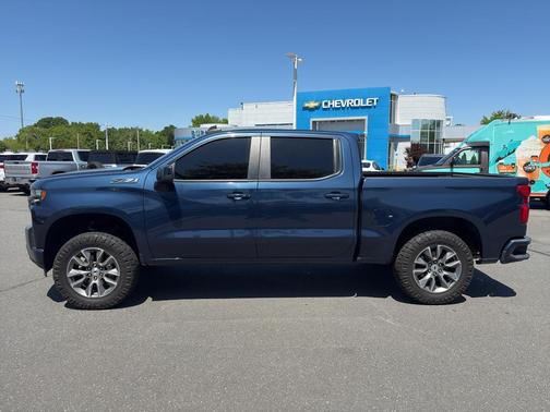 Northsky Blue Metallic 2021 Chevrolet Silverado 1500 RST