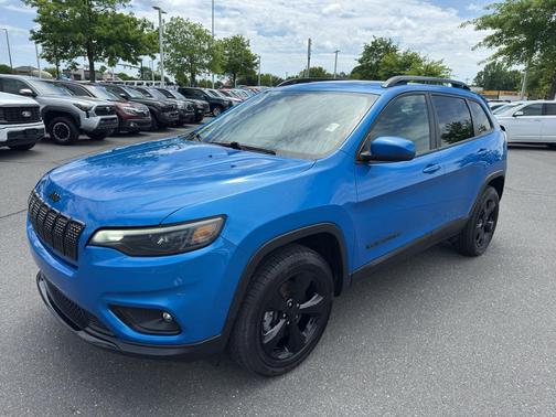 Hydro Blue Pearlcoat 2020 Jeep Cherokee Altitude
