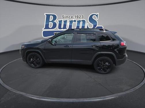 Diamond Black Crystal Pearlcoat 2021 Jeep Cherokee Altitude