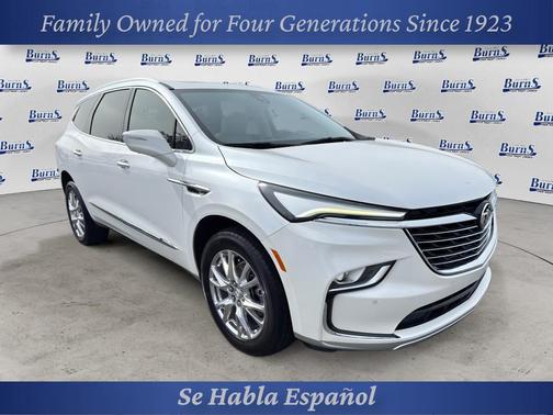 White Frost Tricoat 2023 Buick Enclave Premium FWD