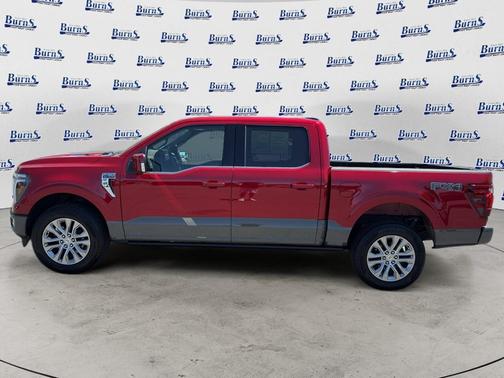Rapid Red Metallic Tinted Clearcoat 2025 Ford F-150 King Ranch