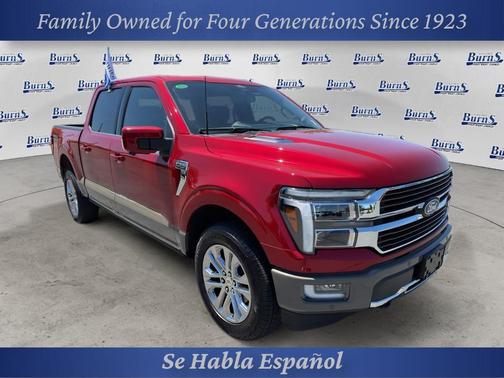 Rapid Red Metallic Tinted Clearcoat 2025 Ford F-150 King Ranch