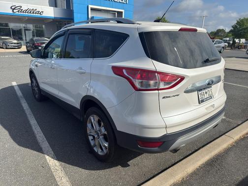 White Platinum Tricoat 2014 Ford Escape Titanium