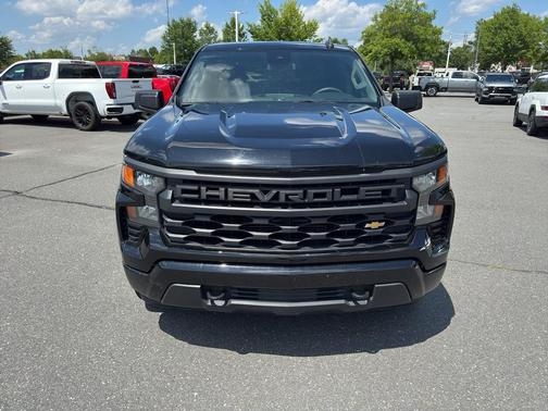 Black 2024 Chevrolet Silverado 1500 Custom