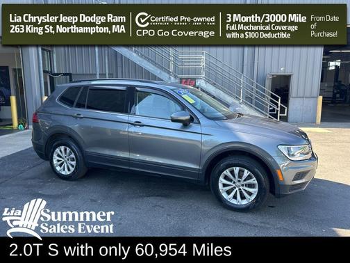 Platinum Gray Metallic 2020 Volkswagen Tiguan 2.0T S 4MOTION