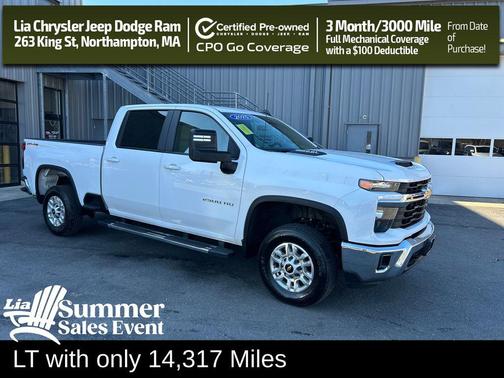 Summit White 2025 Chevrolet Silverado 2500 LT