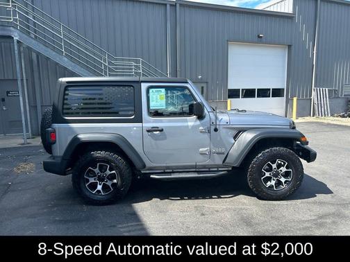 Billet Silver Metallic Clearcoat 2018 Jeep Wrangler Sport S