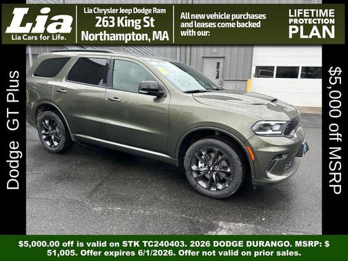Green Machine 2026 Dodge Durango GT Plus
