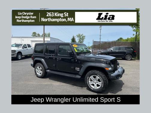 Black Clearcoat 2018 Jeep Wrangler Unlimited Sport