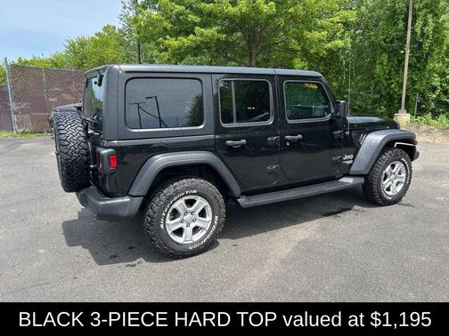 Black Clearcoat 2018 Jeep Wrangler Unlimited Sport