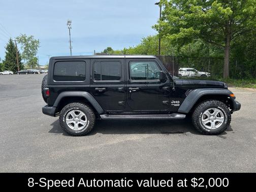 Black Clearcoat 2018 Jeep Wrangler Unlimited Sport