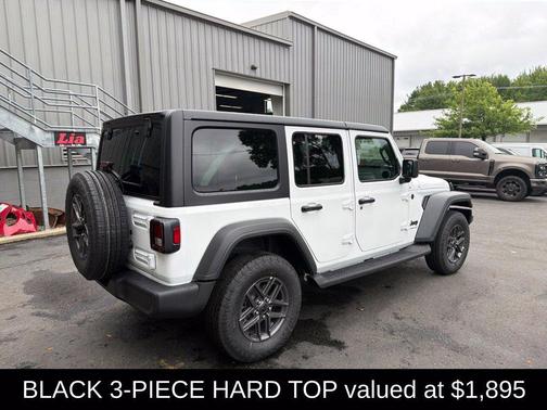 Bright White Clearcoat 2026 Jeep Wrangler Sport S